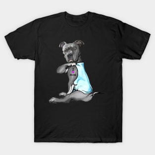 Funny Dog Shih Tzu I Love Dad Gift T-Shirt T-Shirt T-Shirt